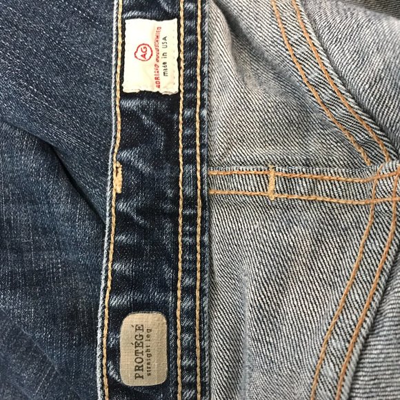 AG Protégé Straight Leg Medium Wash Men's Jeans 36 - Picture 4 of 5